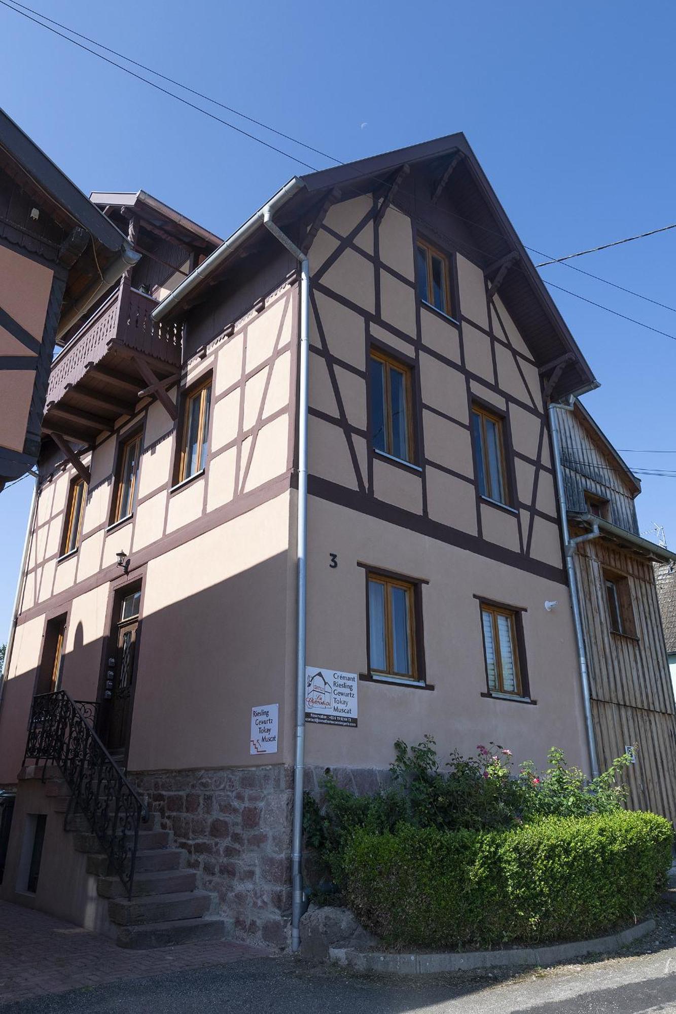 리크위르 Riesling - Vue Imprenable Sur Le Vignoble - Renove Recemment - Parking Gratuit 아파트 외부 사진